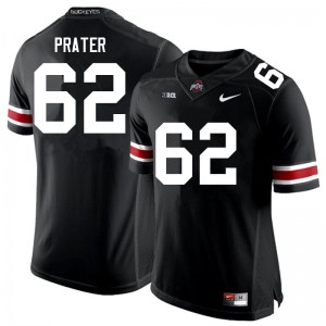 Men Bryce Prater Black OSU Football #62 Jersey 170332-847