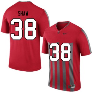 Men Bryson Shaw Retro OSU Buckeyes Football #38 Jersey 212400-219