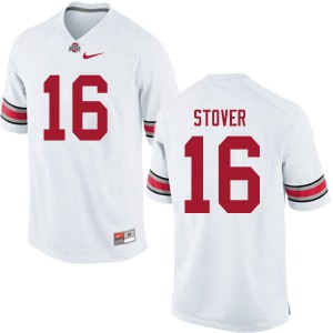 Men Cade Stover White Ohio State Football #16 Jersey 487326-942