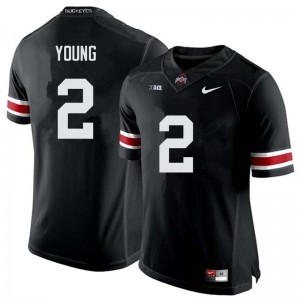 Men Chase Young Black Ohio State Football #2 Jersey 930366-270