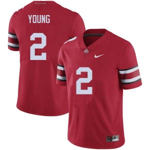 Men Chase Young Red OSU Buckeyes Football #2 Jersey 300064-859