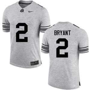 Men Christian Bryant Gray Ohio State Football #2 Jersey 617320-499