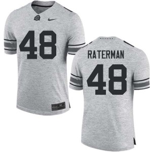 Men Clay Raterman Gray OSU Football #48 Jersey 653769-173