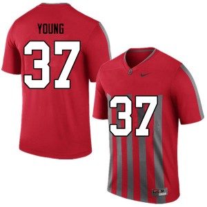 Men Craig Young Retro Ohio State Buckeyes Football #37 Jersey 689343-371