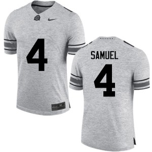 Men Curtis Samuel Gray OSU Football #4 Jersey 429118-760
