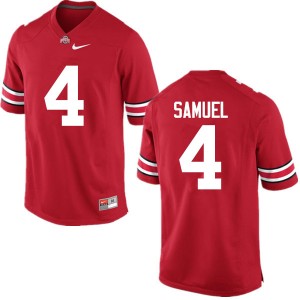 Men Curtis Samuel Red OSU Football #4 Jersey 292102-932