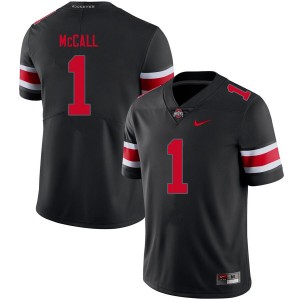 Men Demario McCall Blackout OSU Football #1 Jersey 734268-991