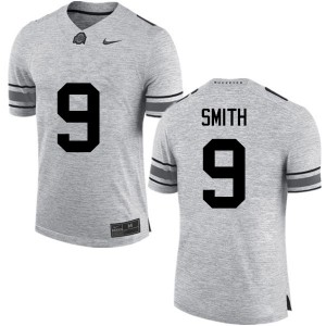 Men Devin Smith Gray Ohio State Football #9 Jersey 988526-371