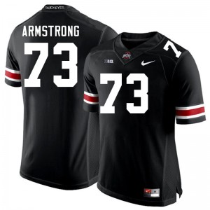 Men Devontae Armstrong Black OSU Football #73 Jersey 765904-702