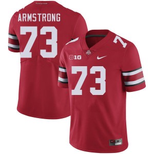 Men Devontae Armstrong Red Ohio State Buckeyes Football #73 Jersey 165878-272