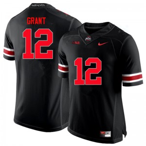 Men Doran Grant Black Ohio State Buckeyes Football #12 Jersey 949055-221