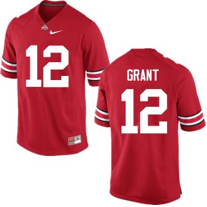 Men Doran Grant Red OSU Buckeyes Football #12 Jersey 528600-504