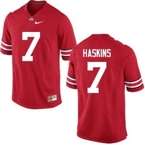 Men Dwayne Haskins Red Ohio State Football #7 Jersey 992548-883