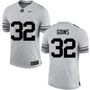 Men Elijaah Goins Gray Ohio State Football #32 Jersey 854118-721
