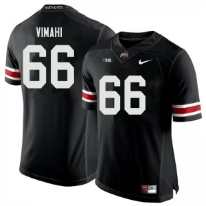 Men Enokk Vimahi Black Ohio State Buckeyes Football #66 Jersey 125193-154