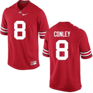Men Gareon Conley Red Ohio State Football #8 Jersey 648111-861