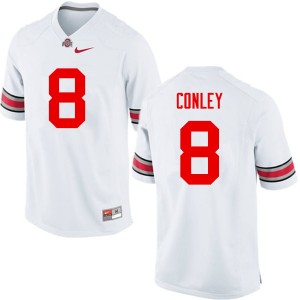Men Gareon Conley White OSU Buckeyes Football #8 Jersey 821128-657