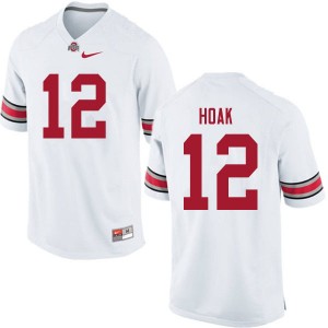 Men Gunnar Hoak White OSU Buckeyes Football #12 Jersey 419588-474