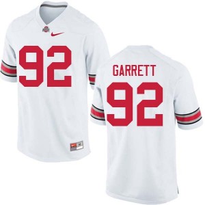 Men Haskell Garrett White OSU Buckeyes Football #92 Jersey 125059-592