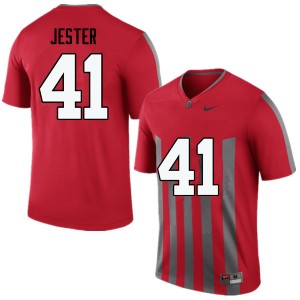 Men Hayden Jester Throwback OSU Football #41 Jersey 776981-396