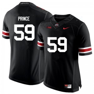 Men Isaiah Prince Black OSU Buckeyes Football #59 Jersey 452700-567