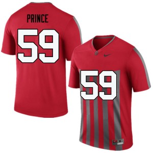 Men Isaiah Prince Throwback Ohio State Buckeyes Football #59 Jersey 298498-598