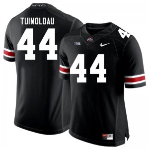 Men JT Tuimoloau Black OSU Buckeyes Football #44 Jersey 731795-182