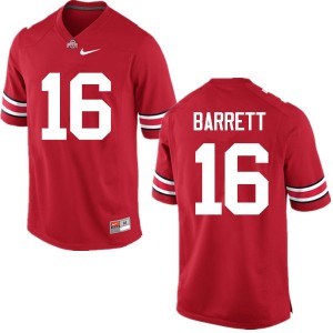 Men J.T. Barrett Red Ohio State Football #16 Jersey 926684-751