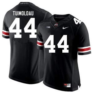 Men J.T. Tuimoloau Black Ohio State Football #44 Jersey 996365-646