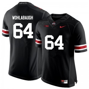 Men Jack Wohlabaugh Black OSU Football #64 Jersey 551681-985