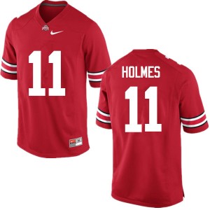 Men Jalyn Holmes Red Ohio State Football #11 Jersey 497273-360