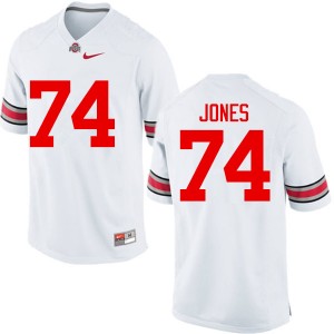 Men Jamarco Jones White Ohio State Football #74 Jersey 757519-736