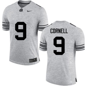 Men Jashon Cornell Gray Ohio State Football #9 Jersey 917007-810