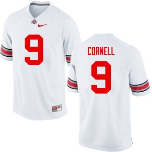Men Jashon Cornell White OSU Buckeyes Football #9 Jersey 898876-326