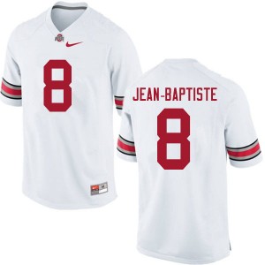 Men Javontae Jean-Baptiste White OSU Buckeyes Football #8 Jersey 104600-400