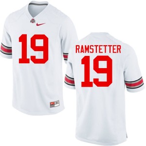 Men Joe Ramstetter White OSU Buckeyes Football #19 Jersey 865361-197