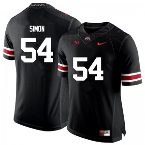 Men John Simon Black OSU Buckeyes Football #54 Jersey 272090-390
