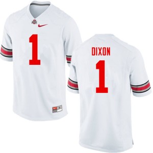 Men Johnnie Dixon White OSU Football #1 Jersey 204520-694