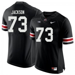 Men Jonah Jackson Black OSU Football #73 Jersey 624168-685