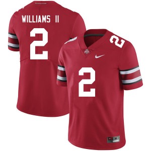 Men Kourt Williams II Red Ohio State Football #2 Jersey 145592-517