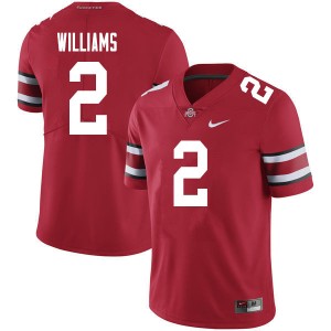 Men Kourt Williams Red Ohio State Football #2 Jersey 919113-235