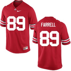 Men Luke Farrell Red OSU Football #89 Jersey 623567-420