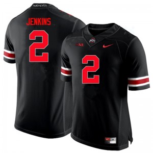 Men Malcolm Jenkins Black OSU Buckeyes Football #2 Jersey 118561-822