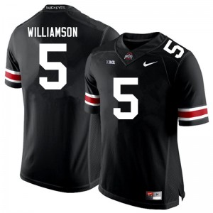 Men Marcus Williamson Black OSU Buckeyes Football #5 Jersey 402825-680