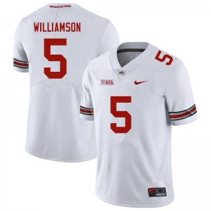 Men Marcus Williamson White Ohio State Buckeyes Football #5 Jersey 666989-592