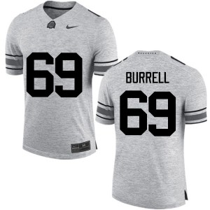 Men Matthew Burrell Gray OSU Football #69 Jersey 796130-979