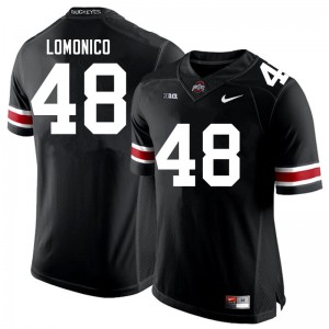 Men Max Lomonico Black OSU Football #48 Jersey 824326-122