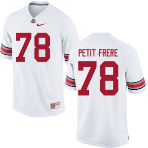 Men Nicholas Petit-Frere White OSU Football #78 Jersey 867760-518
