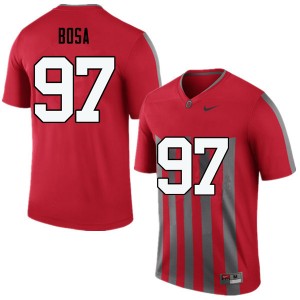Men Nick Bosa Throwback Ohio State Football #97 Jersey 571110-107