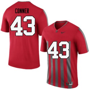 Men Nick Conner Throwback OSU Football #43 Jersey 381825-590